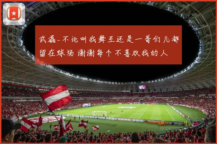 武磊_不论叫我舞王还是一哥们儿都留在球场 谢谢每个不喜欢我的人